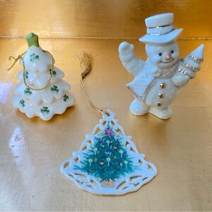 Lenox & Irish Christmas Ornaments & Decor